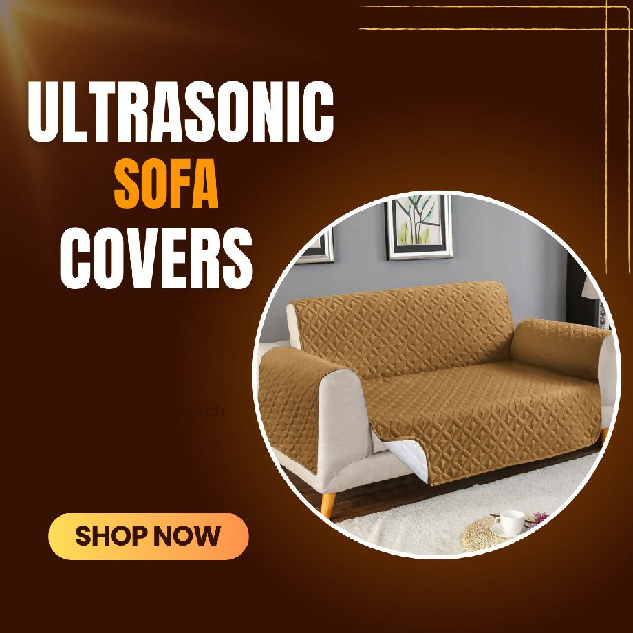 Ultrasonic Microfiber Sofa Cover (3 Layer Protection)