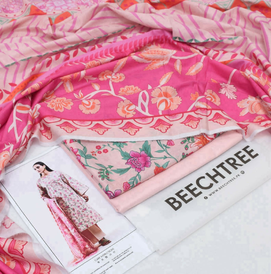 Firdos original printed lawn drss