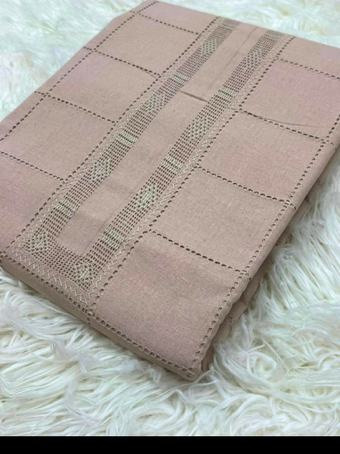 Khaddar karandi with handmade full tarkashi embroidery shirt