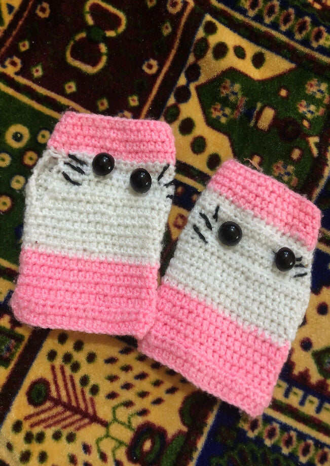 Crochet gloves for kids