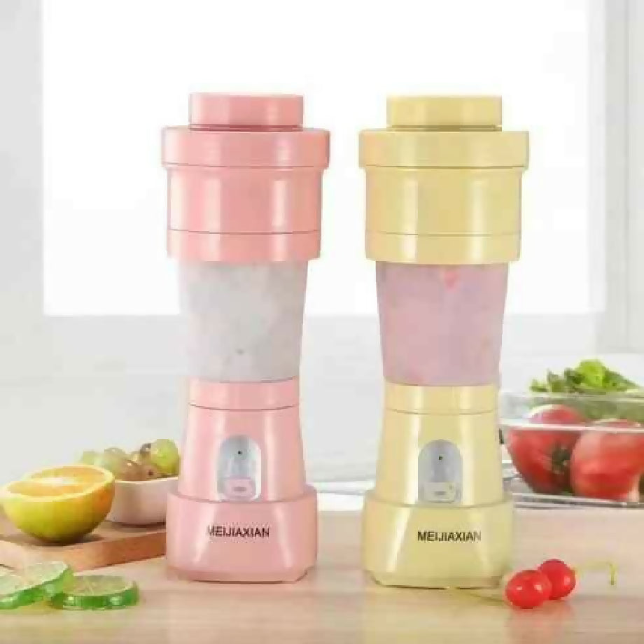 Portable Mini Retractable Silicone Juicer Cup