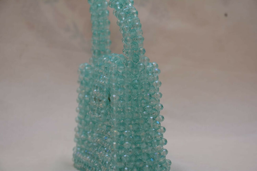Handmade Crystals beaded luxury bag