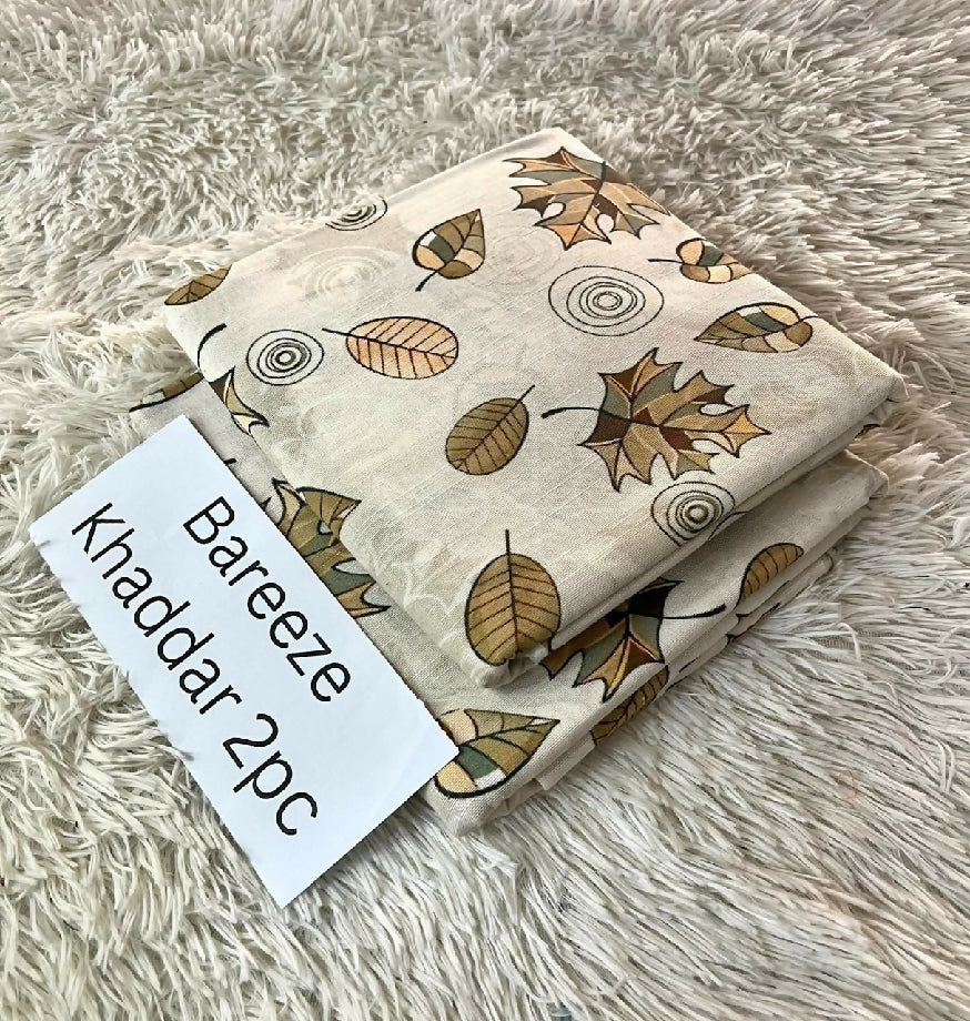 Printed Khaddar 2 piece