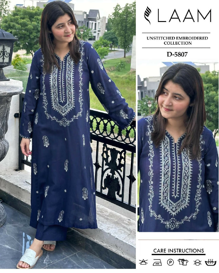 Winter embroidered premium quality suit