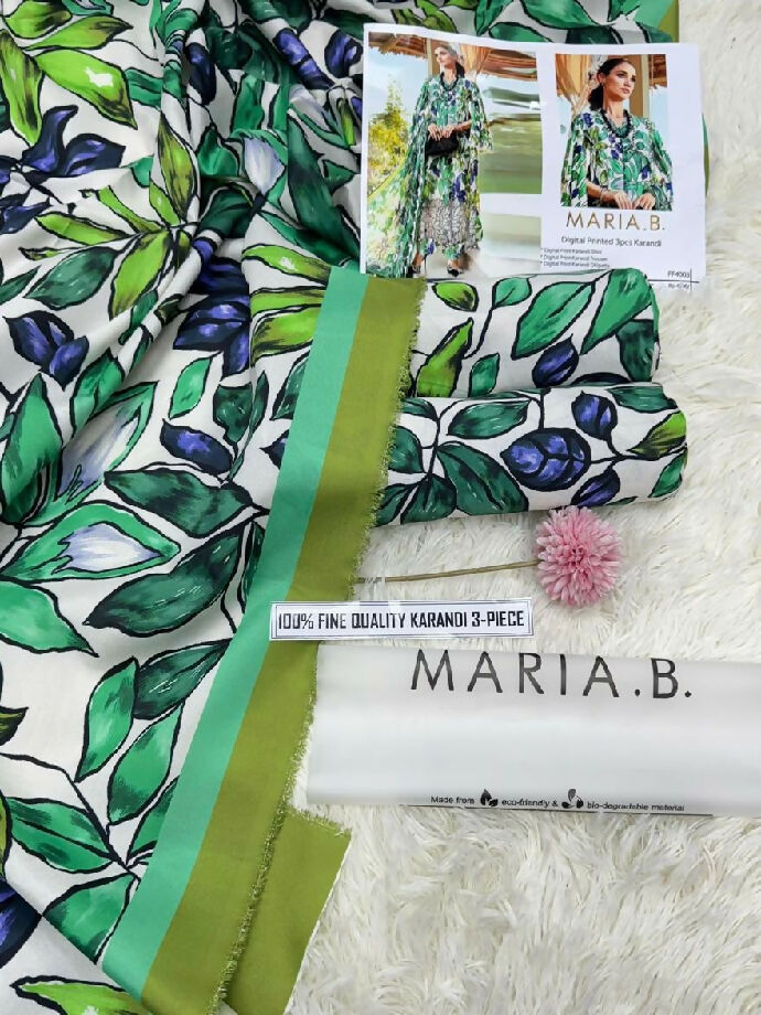 Winter 2025 Luxury Pure Karandi Collection – Digital Print 3 Piece Airjet Suit