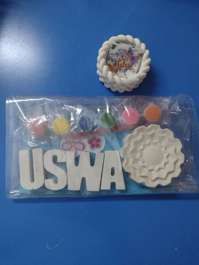 Customize name +ceramic toy+paints