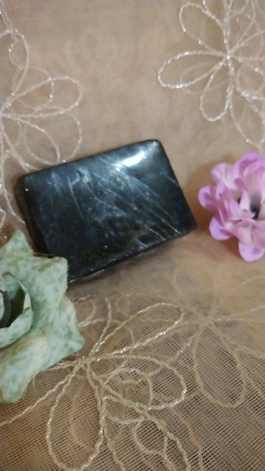 Activated charcoal soap