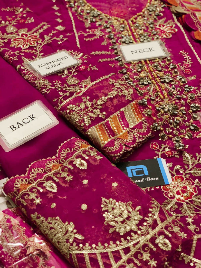 MARIA B A+ CHIFFON COLLECTION 2024 NEW CATLOG MOST HIT DESIGN ARTICLE#MBC-MPC-24-07