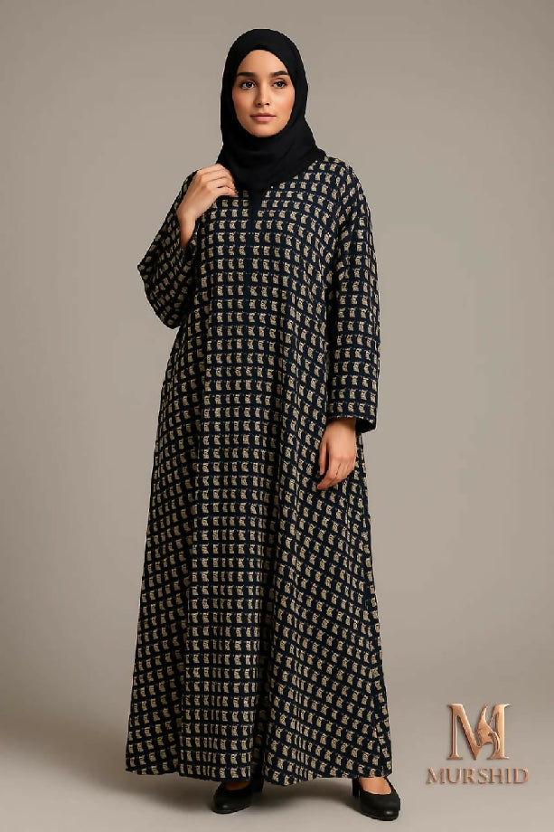 New Digital Printed Abaya (Front Open) ?