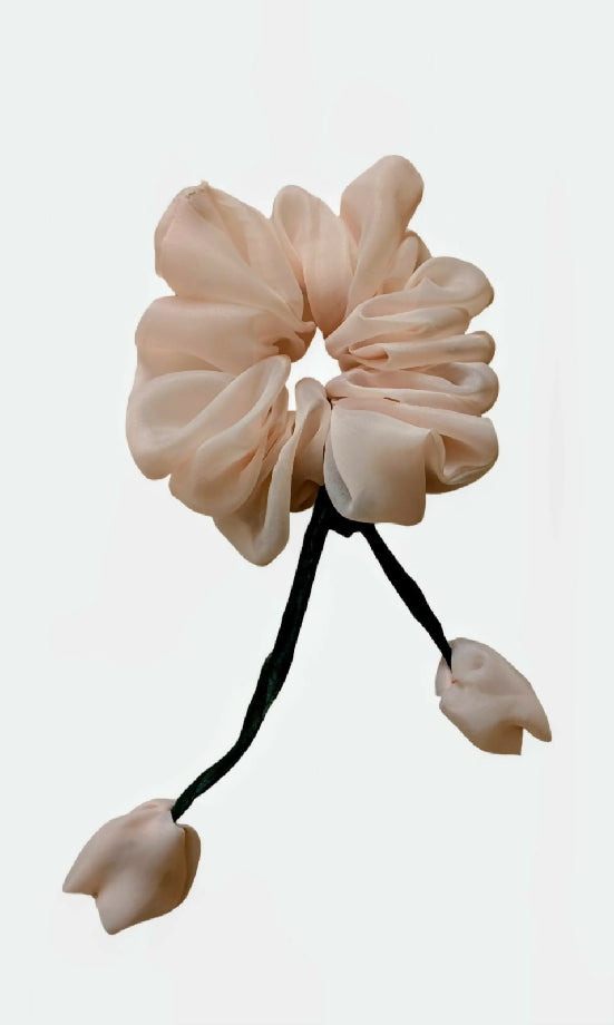 Stylish and trendy Organza scrunchies, korean style hair scrunchies