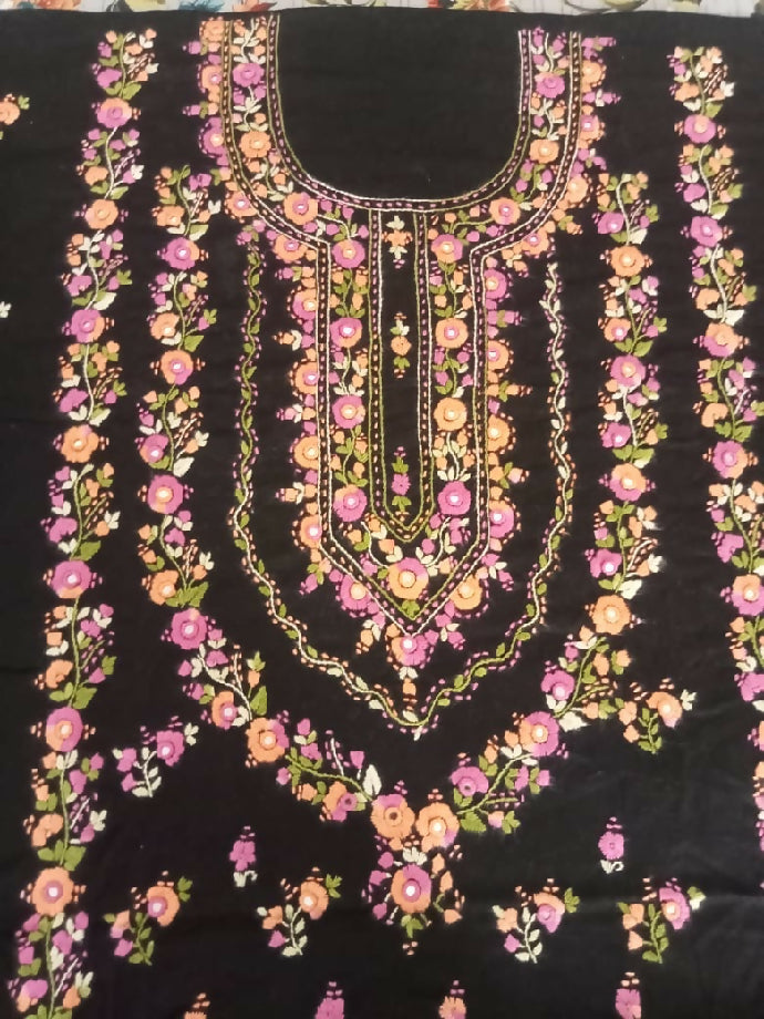 2piece Gul Ahmed lawn suit Shirt & dupatta Heavy hand embroidered