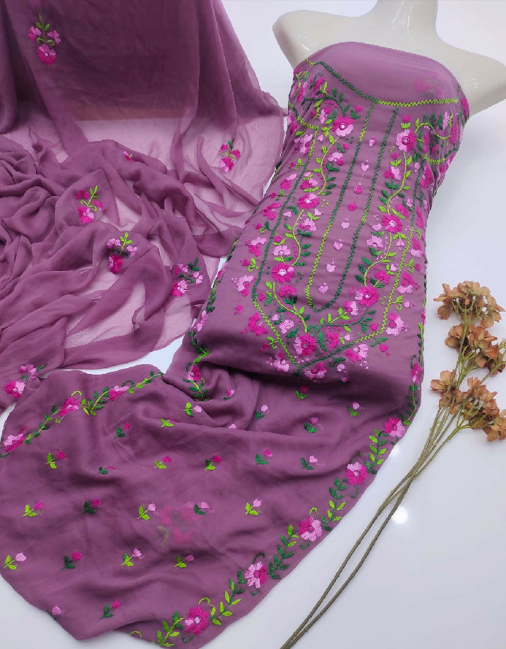 Hand embroidered dresses