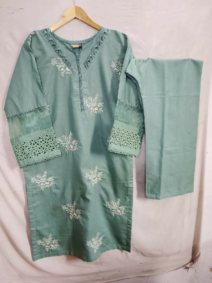 Ladies suite doriya cotton medium large xl 2 ppcs