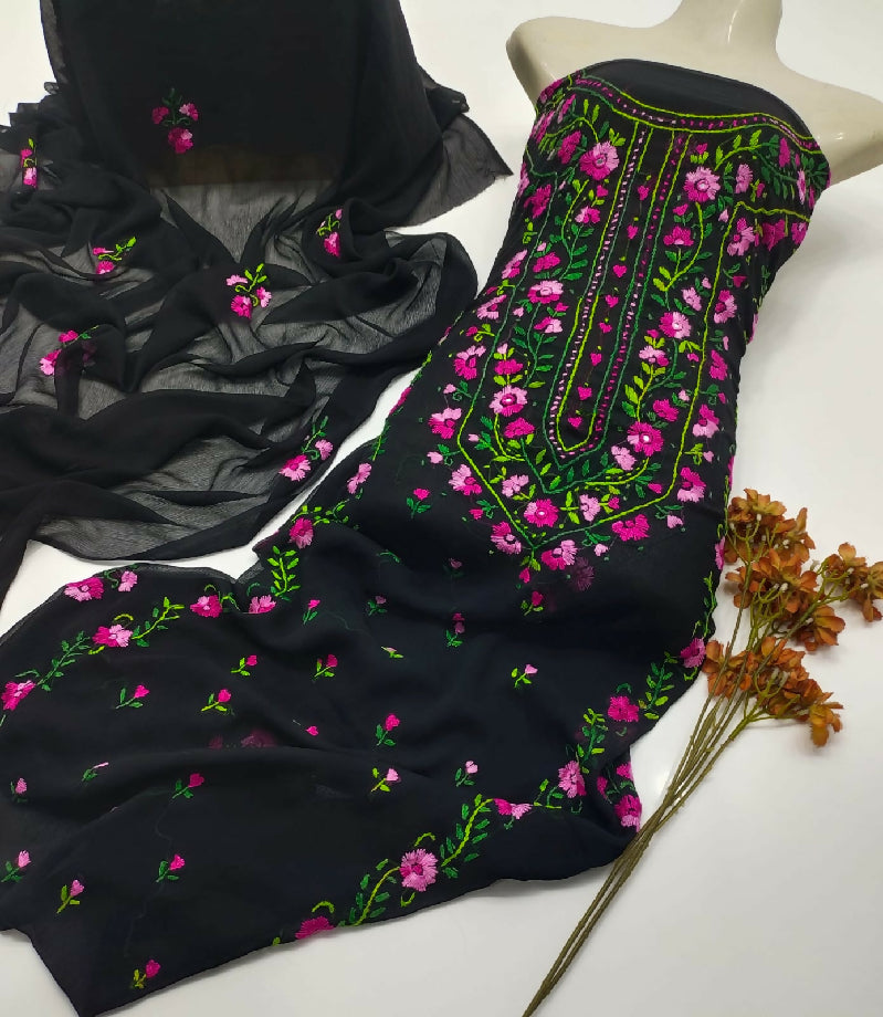 Hand embroidered dresses