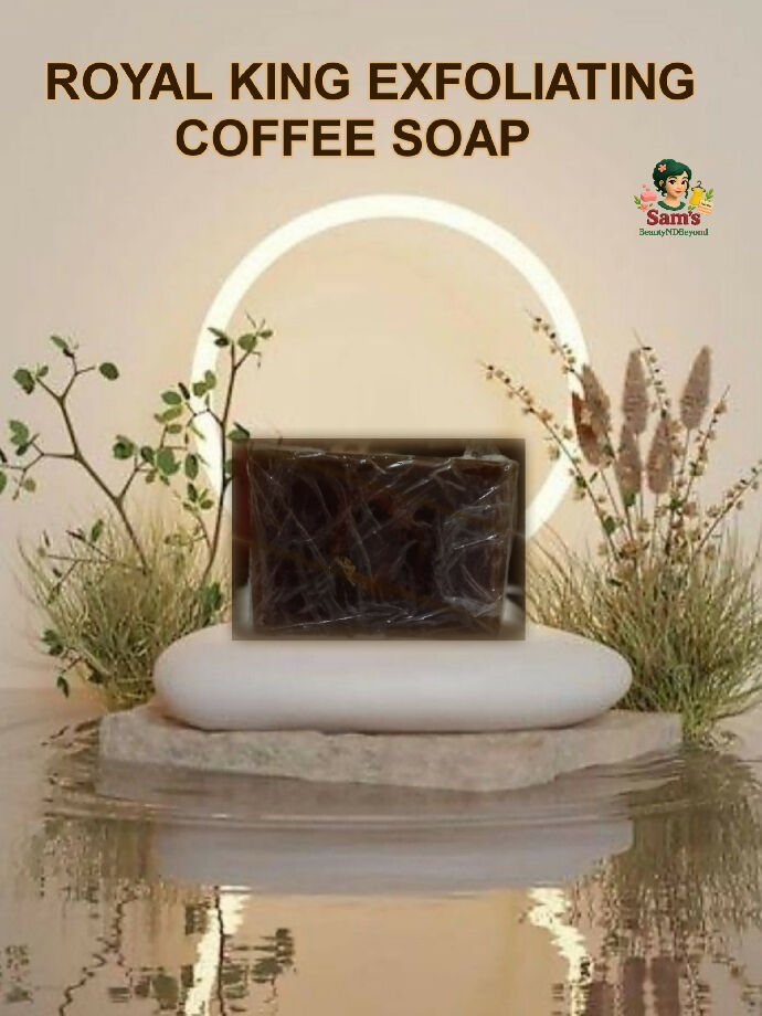 Coffee exfoliating soap