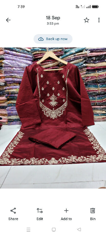 #ladies khadder suite