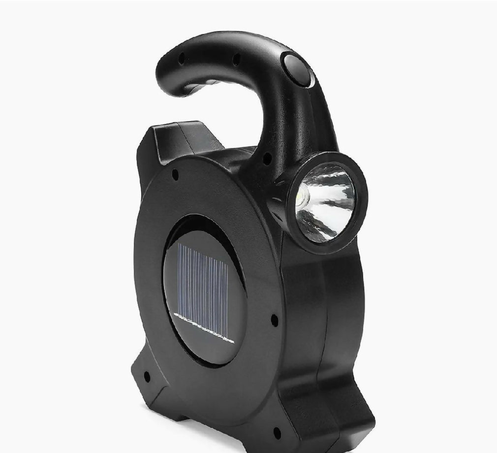 Solar and USB charging light