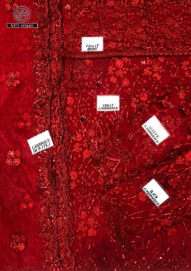 AMDULILLAH Code MD=340 Mariam & Maria A+ luxury wedding ? collection’s