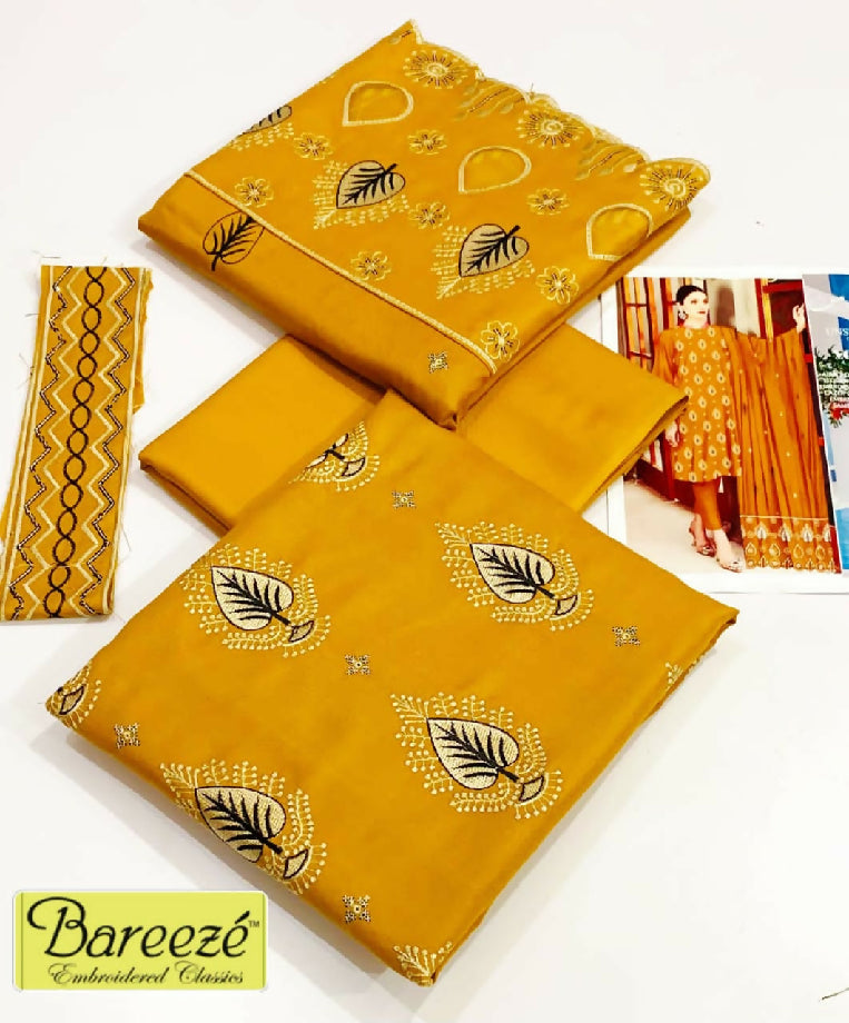 3 pc unstich khaddar