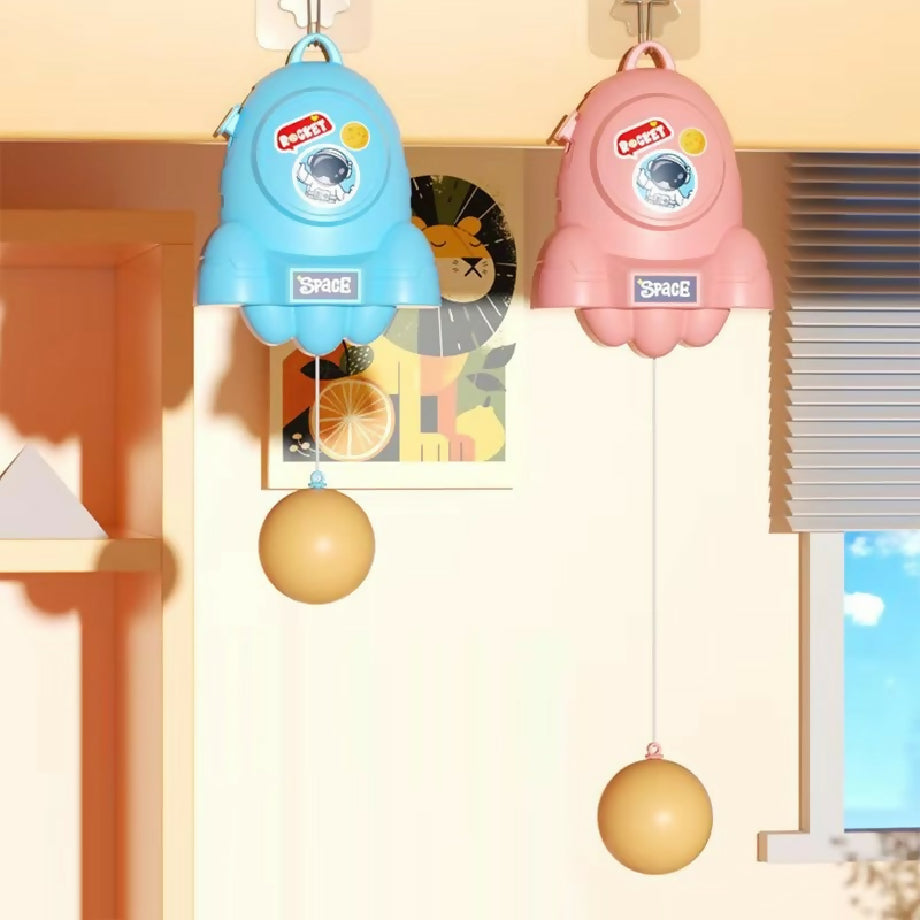 Hanging ping pong game set