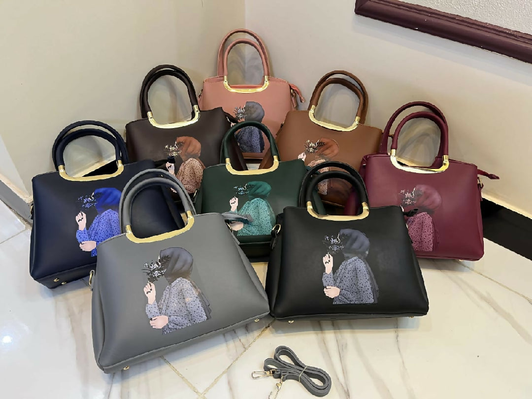 Hijab Printed hand bag