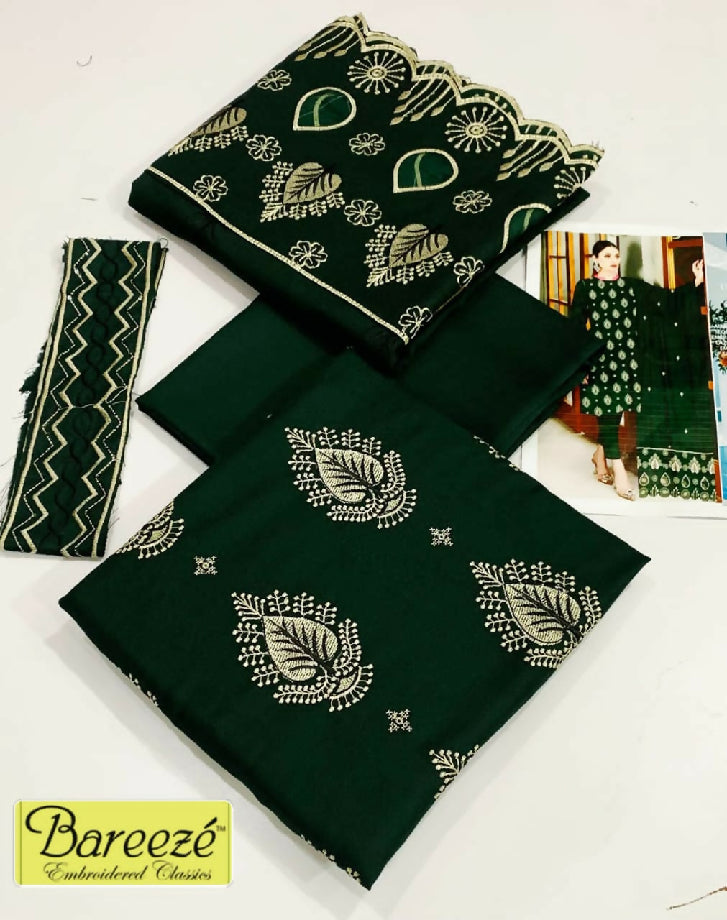 3 pc unstich khaddar