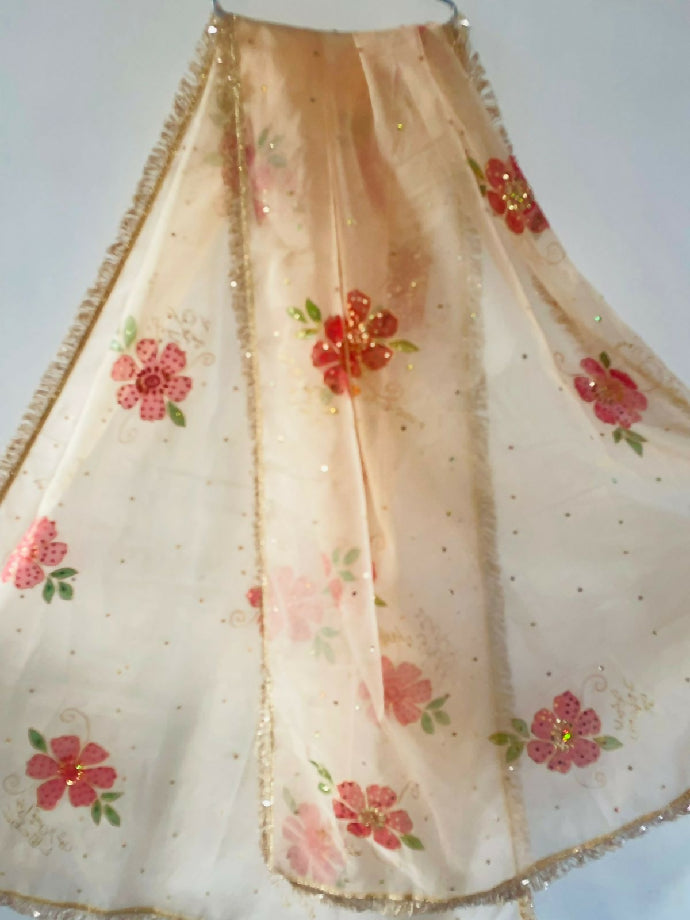 Hand painted duppata