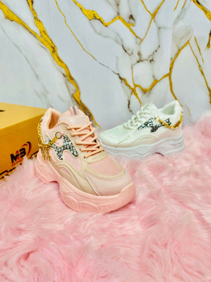 Premium Quality Sports Sneakers – Grey, Navy White-Black & Beige