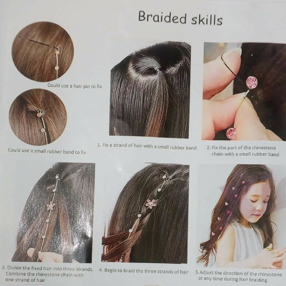 Pearl wire for braid