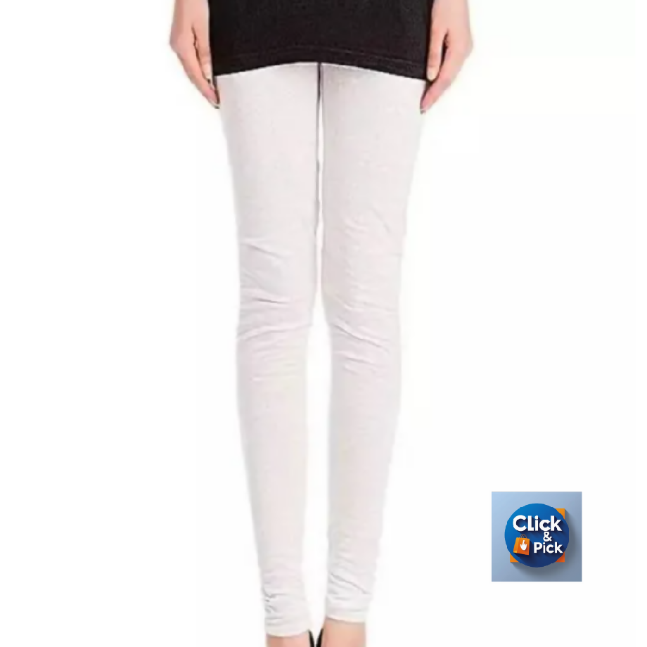 Soft White Girls Tights – Stretchable Cotton Wear for School & Daily Use (Sizes 24, 26, 28)