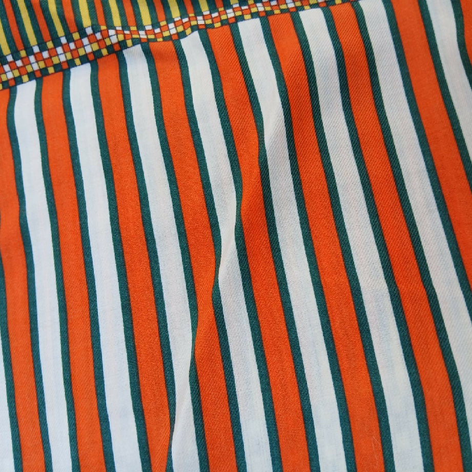 Multicolor Striped Warm Fabric (Imported)