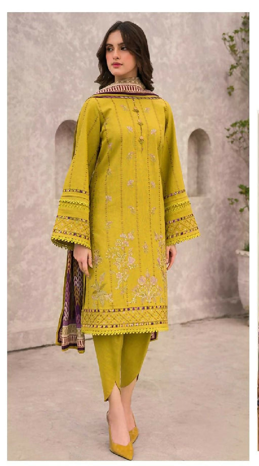 UNSTITCHED DHANAK WITH DIGITAL WOOL SHAWL