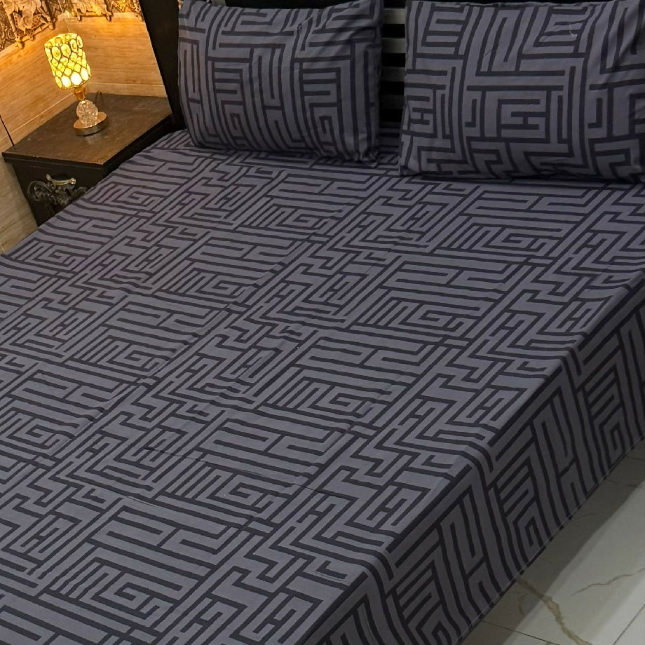 Double Bed King Size Cotton Bedsheet