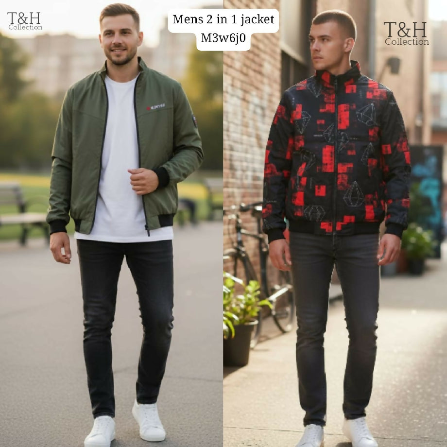 Man's collection leather jacket