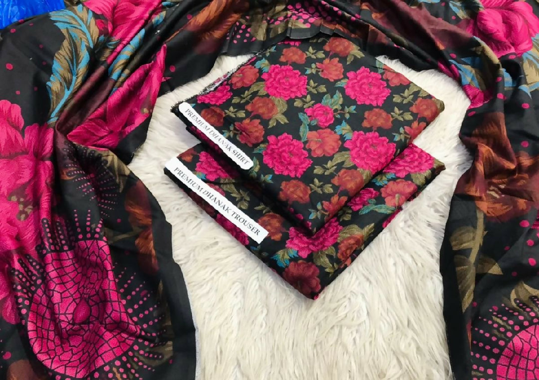 Marina dhank printed suit 3piece