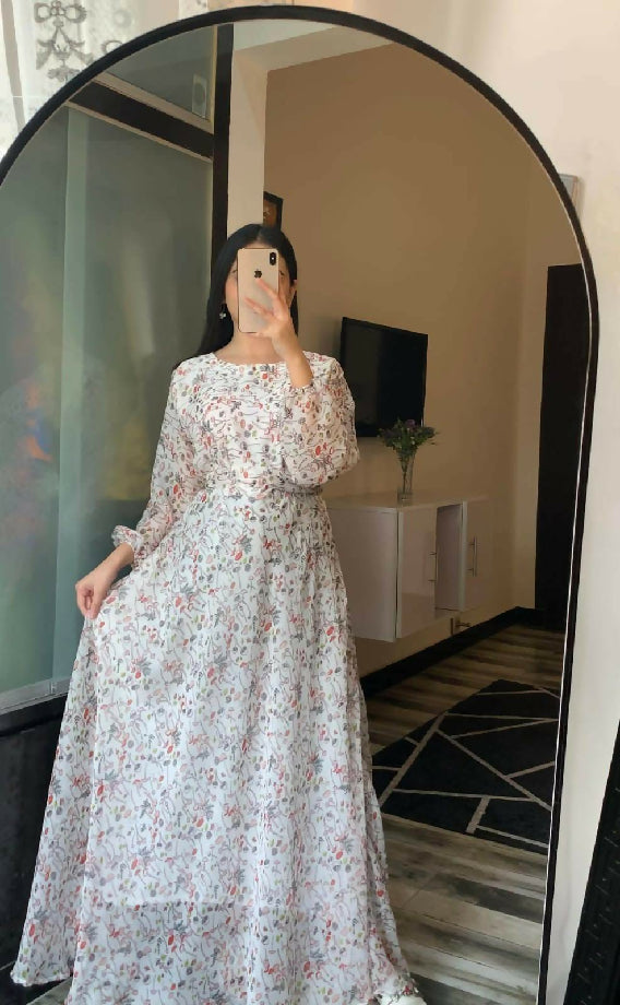 Elegant Chiffon Maxi