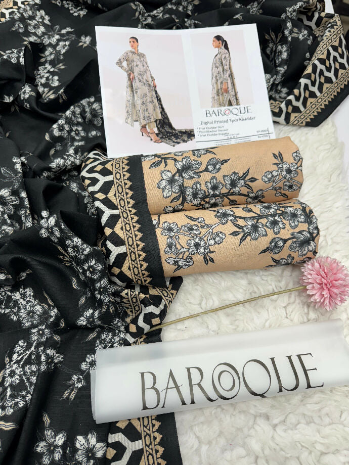 BAROOQUE Khaddar Digital 2025