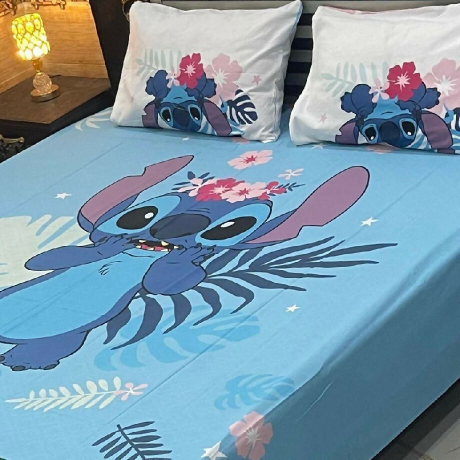 Double Bed King Size Cotton Bedsheet
