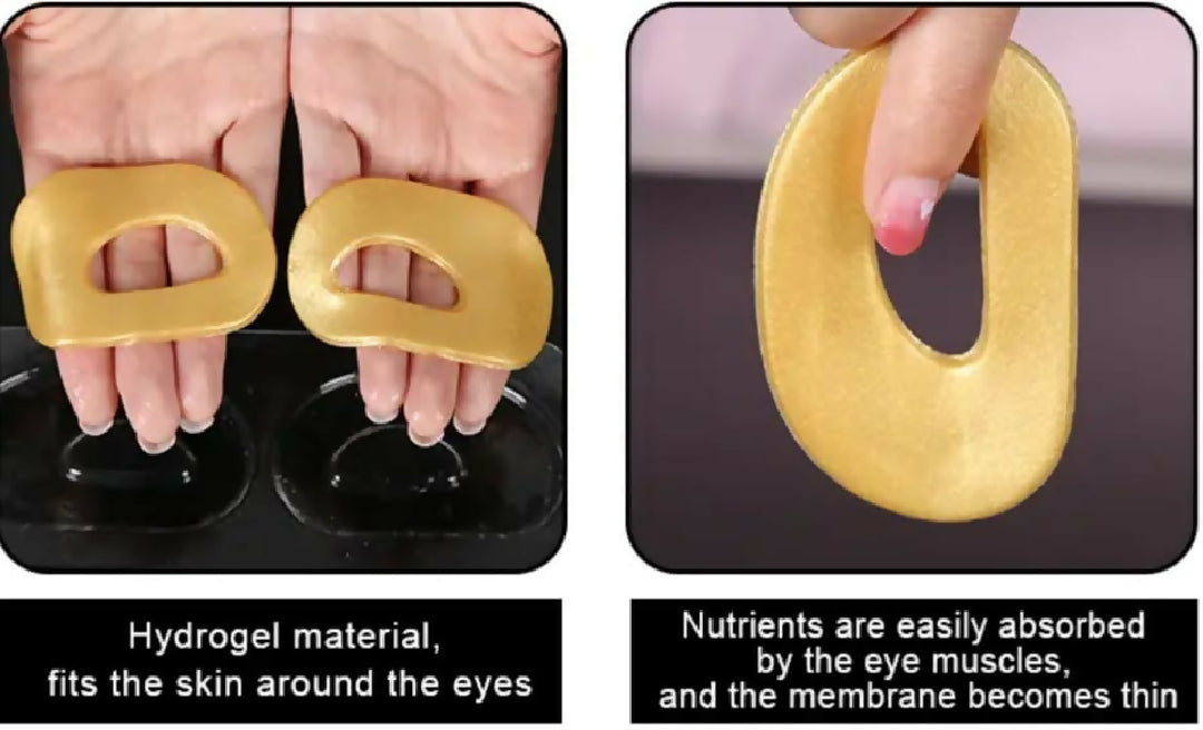 Mishkin gold hydrogel eye mask patches
