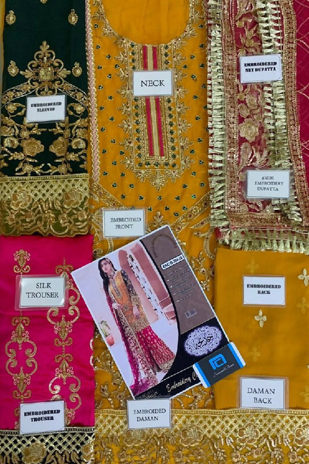 Emaan adeel chiffon suit