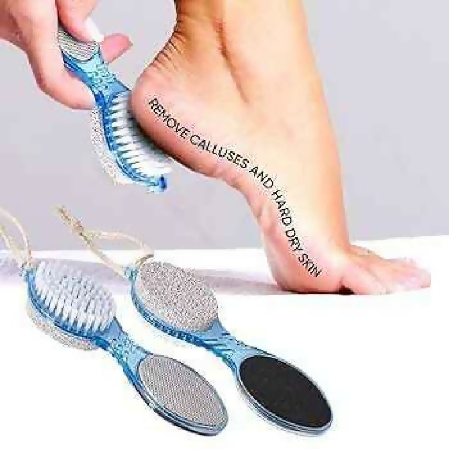 : 4 in 1 Foot Care Pedicure Brush & Cleaner
