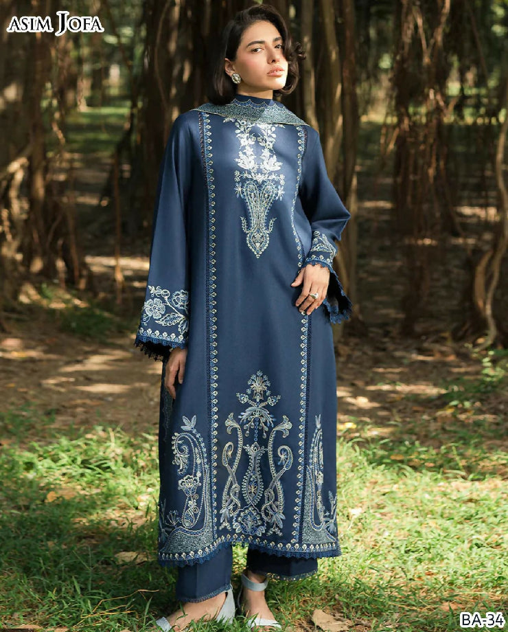Dhanak Embroided suit