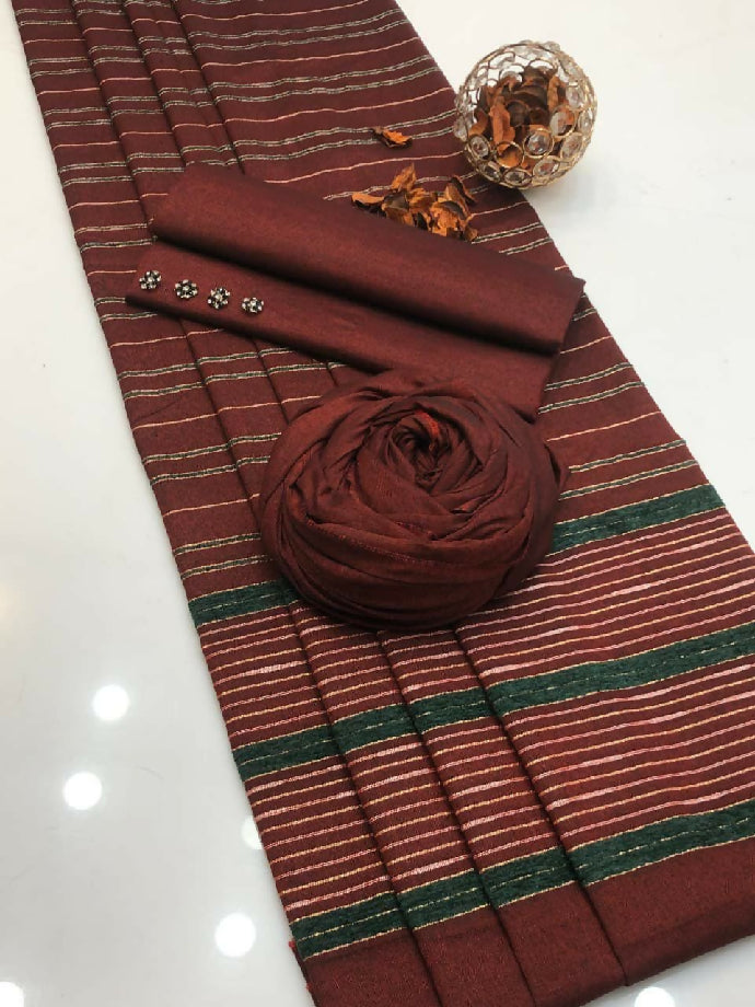 Multani khaadi susi 3piece suit