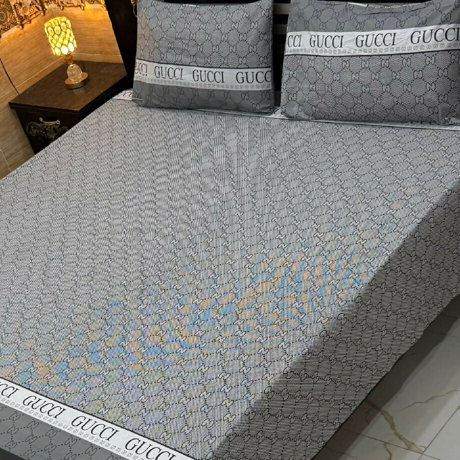 Double Bed King Size Cotton Bedsheet