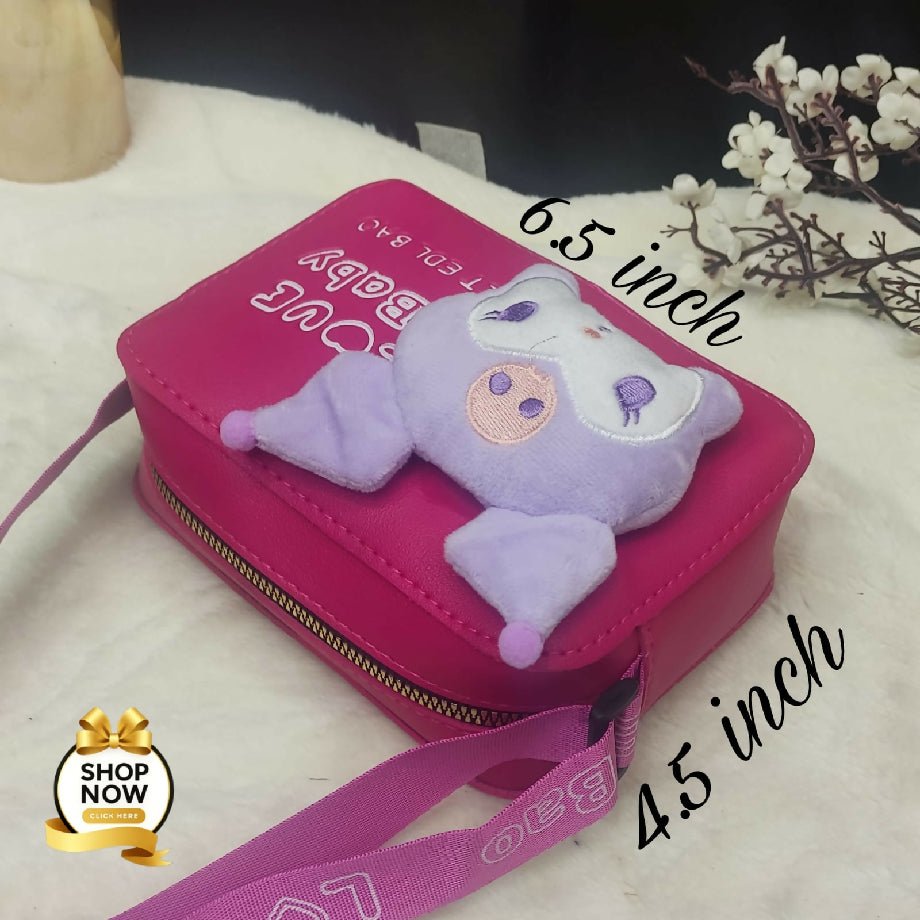 CUTE & TRENDY CROSSBODY BAGS FOR KIDS ?* ✨ Adorable Character Plush Design