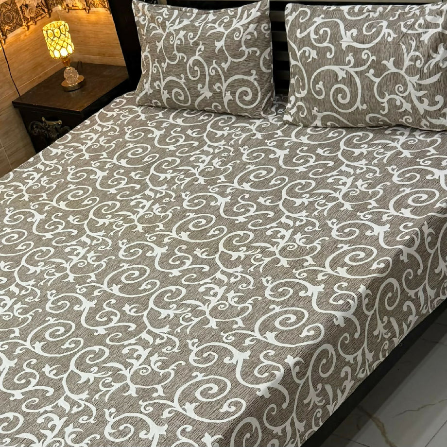Double Bed King Size Cotton Bedsheet
