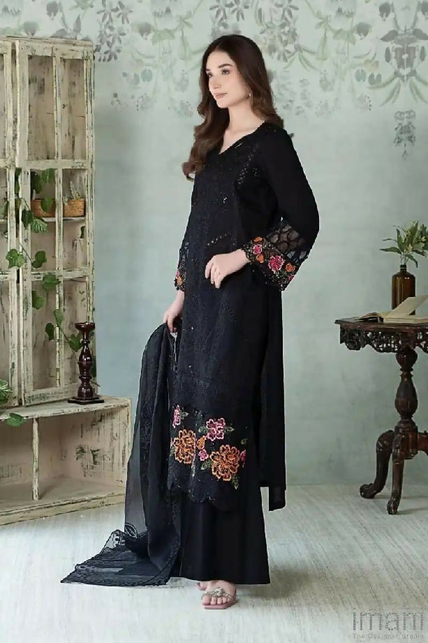 Luxury Embroidered 3pc Casual Winter Collection