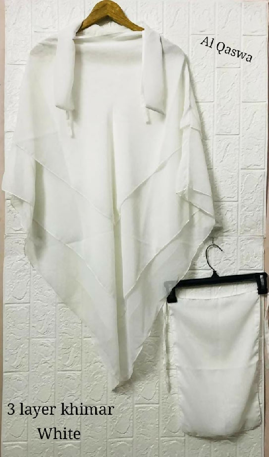 3 layer khimar