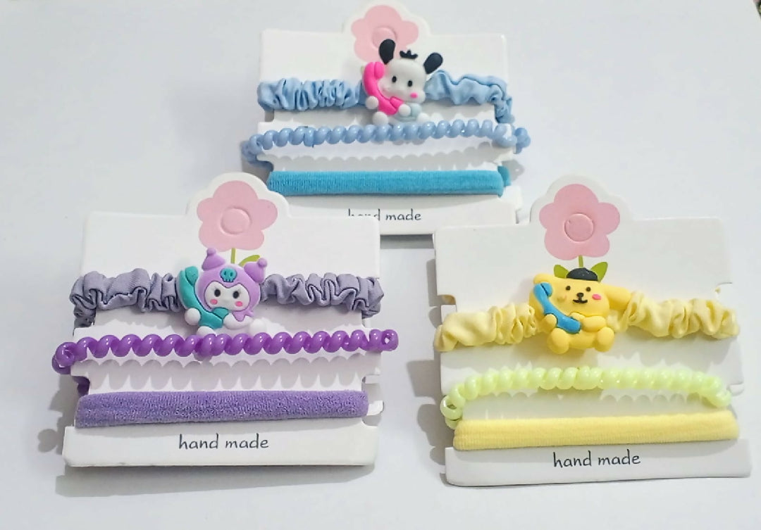 Hair ponnies set 3 in 1