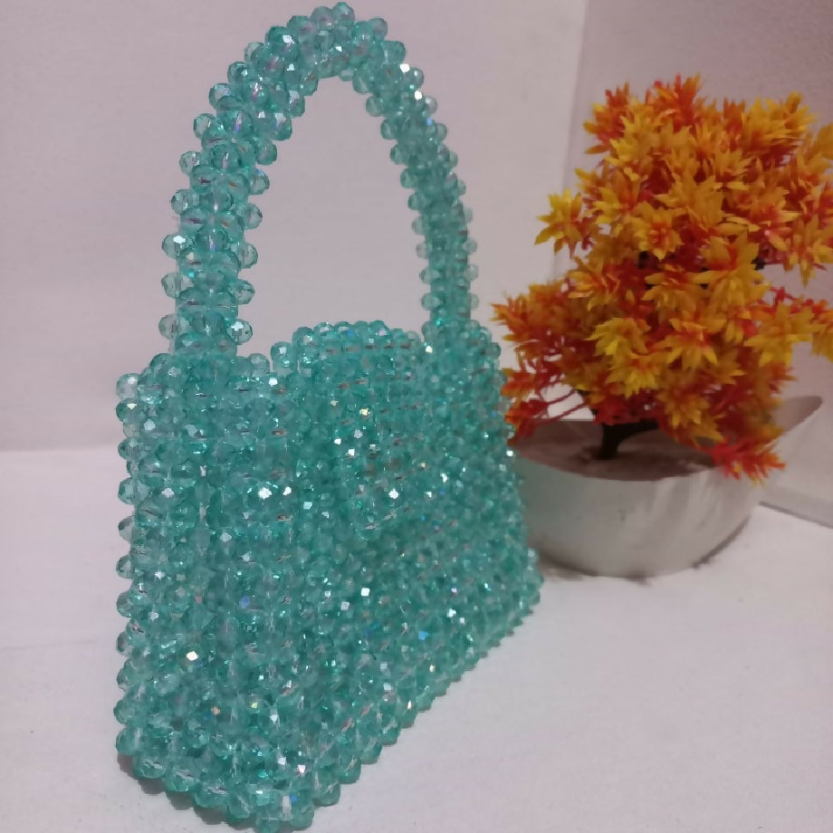 Handmade Crystals beaded luxury bag